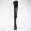 Pleaser - JUBILANT4012 Bottes cuissardes à plateforme - Noir Product image